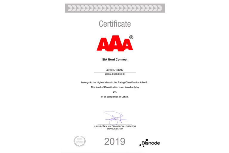 aaa-nordconnect-certificate-2019